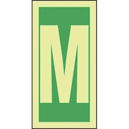 Accuform IMO CHARACTERS 6 X 3 DURA LUMIGLOW MLMR333GX MLMR333GX